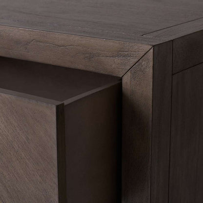 Safavieh - Steve 2 Drawer Wood Nightstand - Light Brown - SFV7700B veiw 2