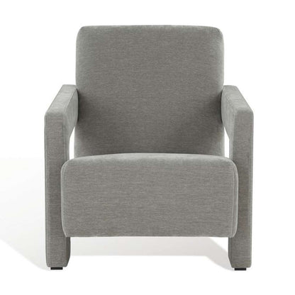 Safavieh - Taylor Modern Velvet Accent Chair - Grey - SFV5046B veiw 2