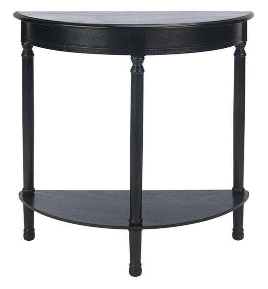 Safavieh - Tinsley 1/2 Round Console Tabl - Black - CNS5723B veiw 1