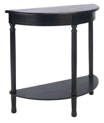 Safavieh - Tinsley 1/2 Round Console Tabl - Black - CNS5723B veiw 4