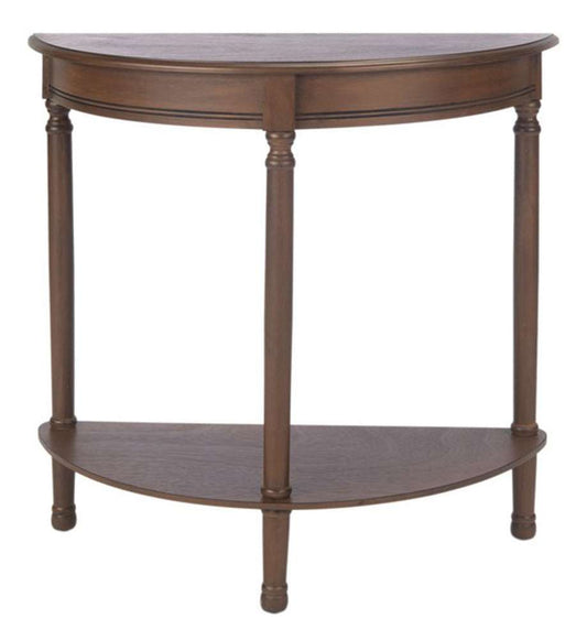 Safavieh - Tinsley 1/2 Round Console Tabl - Brown - CNS5723C veiw 1