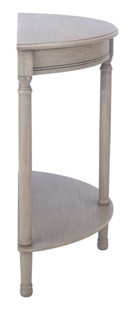 Safavieh - Tinsley 1/2 Round Console Tabl - Greige - CNS5723A veiw 3