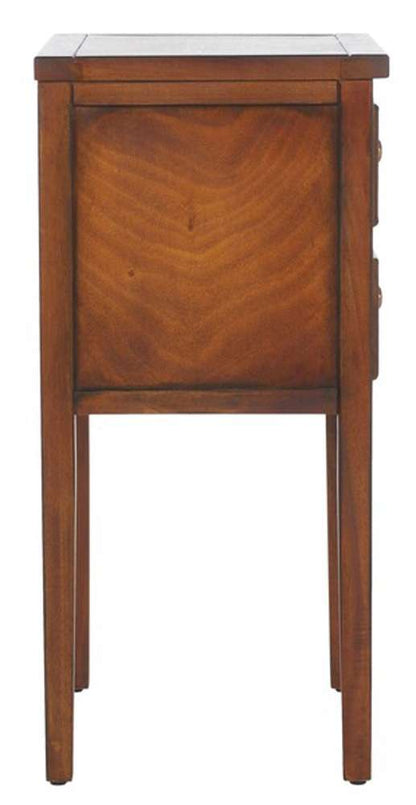Safavieh - Toby Accent Table W Storage Drwrs - Brown - AMH6625F veiw 4