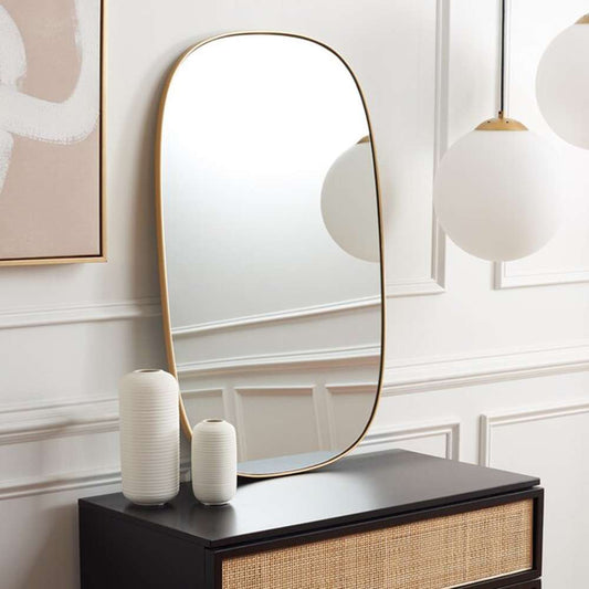 Safavieh - Varia 23in Mirror - Brass - MRR2007C veiw 2