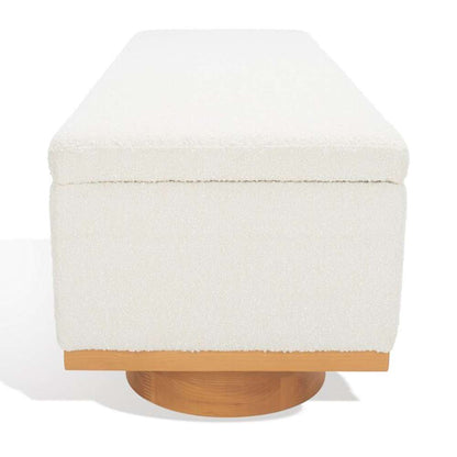 Safavieh - Vianna Boucle Bench - Ivory - Natural - SFV5049B veiw 5