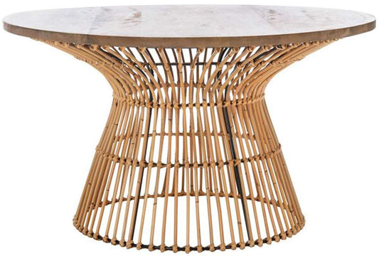 Safavieh - Whent Round Coffee Table - Natural - Golden Brown - COF6507C veiw 1