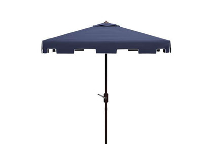 Safavieh - Zimmerman 7.5 Square Umbrella - Navy - White - PAT8400A veiw 1