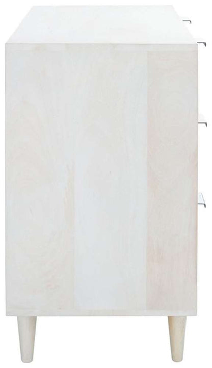 Safavieh - Zinnia 3 Drawer Chest - White Washed - Silver - CHS9000B veiw 3