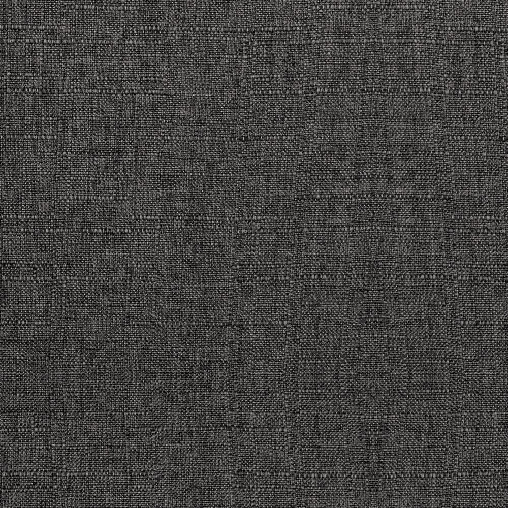 Armen Living - Monte Contemporary Dining Chair in Charcoal Fabric with Black Powder Coated Metal Legs - LCMOCHCH veiw 7