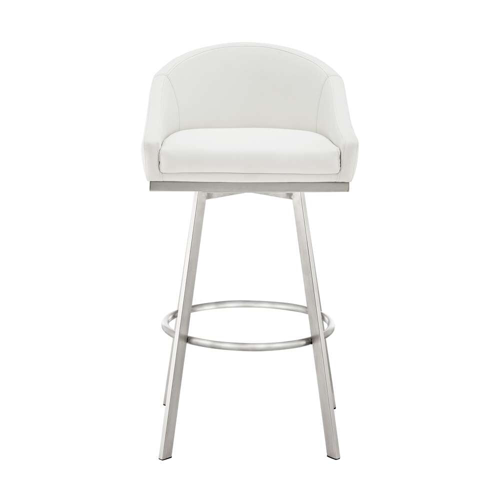 Armen Living Noran Swivel Counter Stool - Thumbnail 5