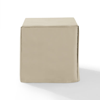 Crosley Furniture - Outdoor End Table Furniture Cover Tan - CO7504-TA veiw 1