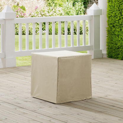Crosley Furniture - Outdoor End Table Furniture Cover Tan - CO7504-TA veiw 4