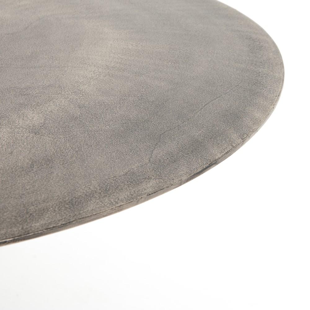 Four Hands - Simone Bistro Table - Raw Antique Nickel - IMAR-93A veiw 3