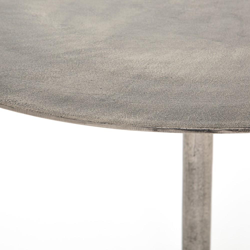 Four Hands - Simone Bistro Table - Raw Antique Nickel - IMAR-93A veiw 4
