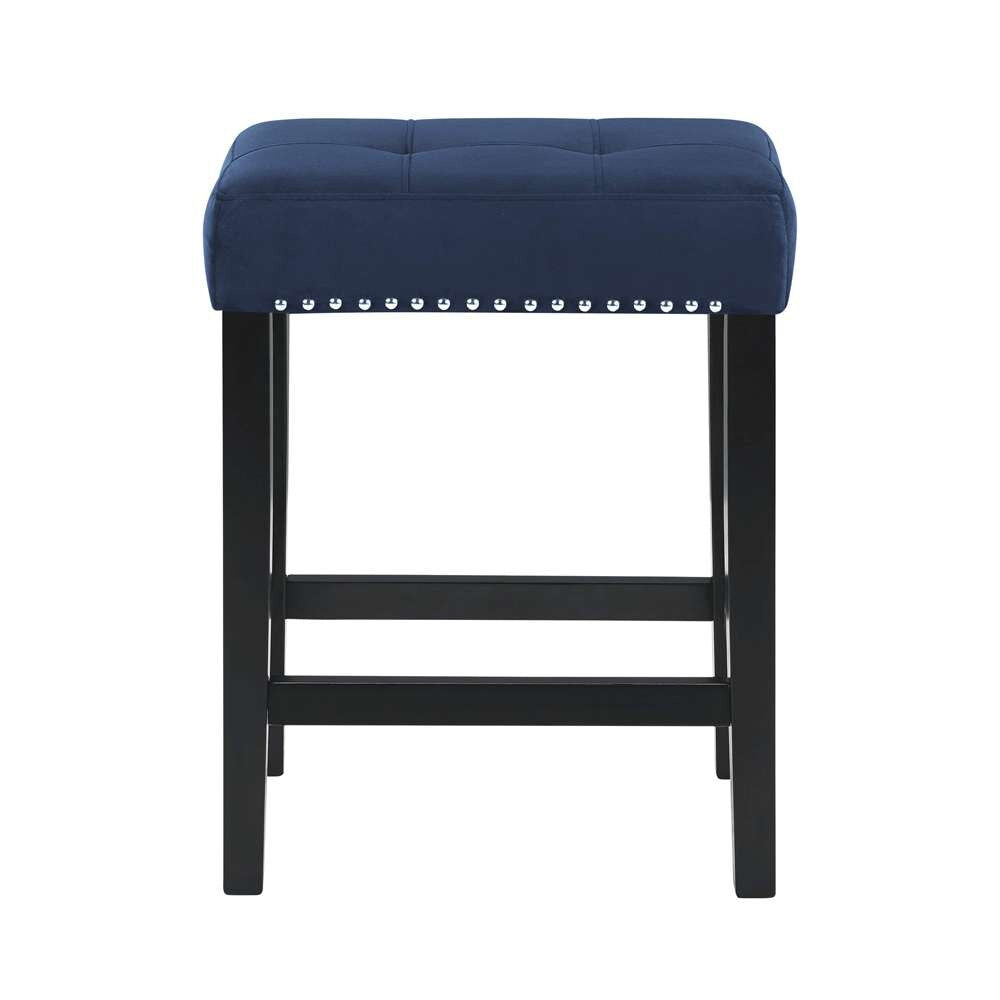 New Classic Furniture - Celeste Theater Bar Table With 3 Stools-Blue - D400-B3S-BLU veiw 8