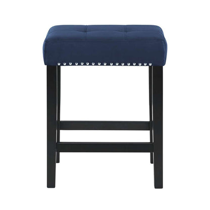 New Classic Furniture - Celeste Theater Bar Table With 3 Stools-Blue - D400-B3S-BLU veiw 8