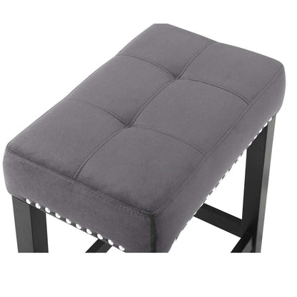 New Classic Furniture - Celeste Theater Bar Table With 3 Stools-Gray - D400-B3S-GRY veiw 2
