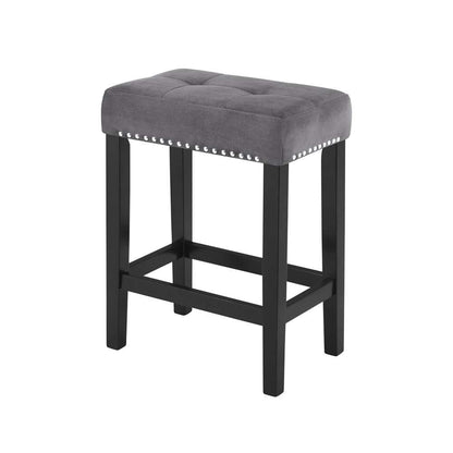 New Classic Furniture - Celeste Theater Bar Table With 3 Stools-Gray - D400-B3S-GRY veiw 7