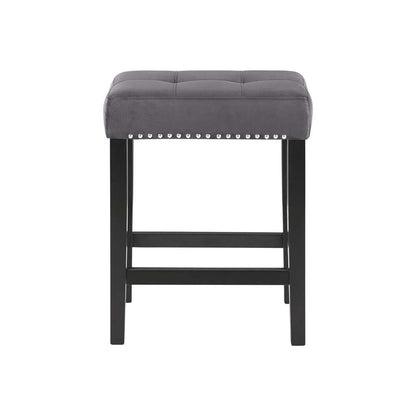New Classic Furniture - Celeste Theater Bar Table With 3 Stools-Gray - D400-B3S-GRY veiw 8
