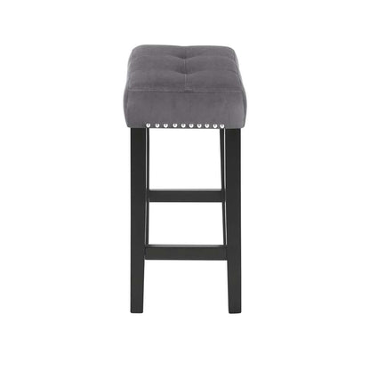 New Classic Furniture - Celeste Theater Bar Table With 3 Stools-Gray - D400-B3S-GRY veiw 9