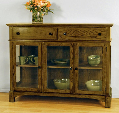 A-America - Laurelhurst 54in Server in Rustic Oak Finish - LAURO9020 veiw 1