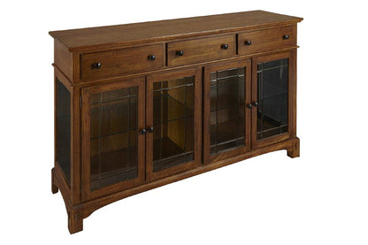 A-America - Laurelhurst 66in Buffet in Mission Oak Finish - LAUOA9080 veiw 1