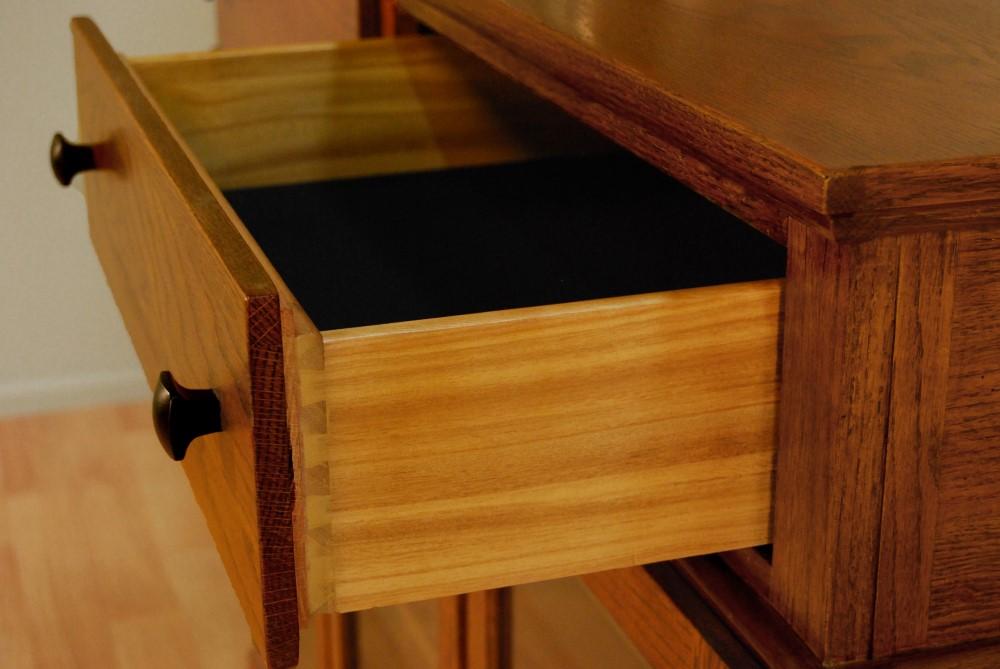 A-America - Laurelhurst 66in Buffet in Mission Oak Finish - LAUOA9080 veiw 5