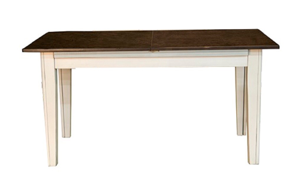 A-America - Toluca 60in - 132in Rectangular Leg Table with (3) 24in Self-Storing Leaves - TOLCH617L veiw 1