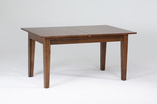 A-America - Toluca 132in Rectangular Leg Table with (3) 24in Self-Storing Leaves - TOLRA617L veiw 1