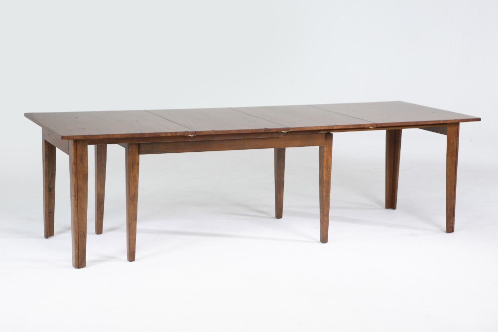 A-America - Toluca 132in Rectangular Leg Table with (3) 24in Self-Storing Leaves - TOLRA617L veiw 3