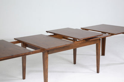 A-America - Toluca 132in Rectangular Leg Table with (3) 24in Self-Storing Leaves - TOLRA617L veiw 5