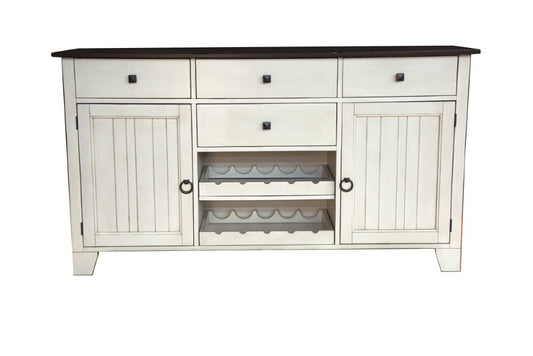 A-America - Toluca 66in Server in Cocoa Bean- TOLCH9010 veiw 1