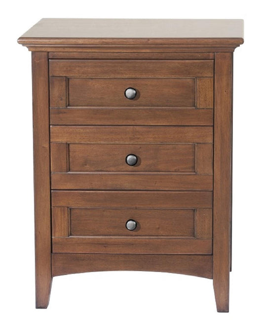 A-America - Westlake 3 Drawer Nightstand in Cherry Brown Finish - WSLCB5750 veiw 1
