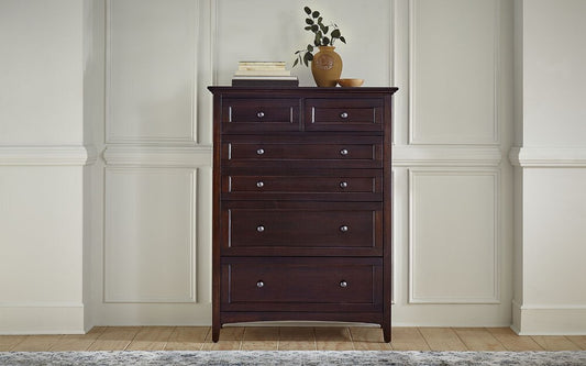 A-America - Westlake 6 Drawer Chest in Dark Mahogany Finish - WSLDM5600 veiw 2