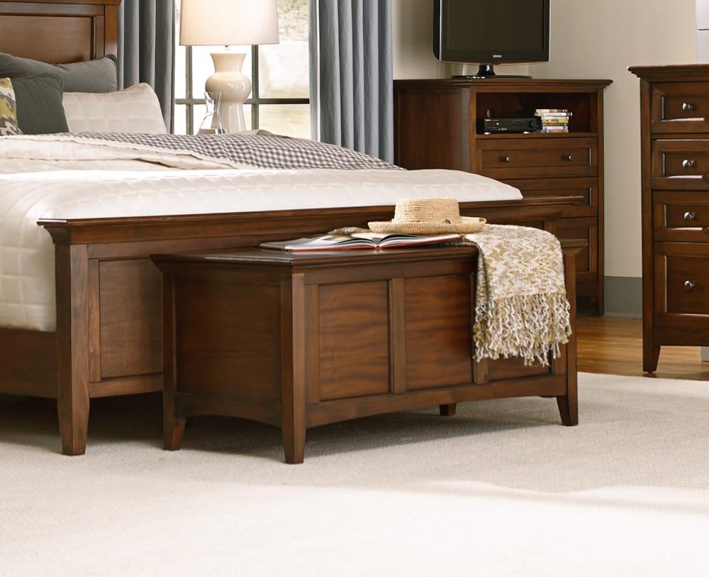 A-America - Westlake Cedar-Lined Blanket Trunk in Cherry Brown Finish - WSLCB5800 veiw 3