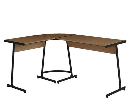 ACME Furniture - Carver Computer Desk - Black & Oak - OF00044 veiw 1