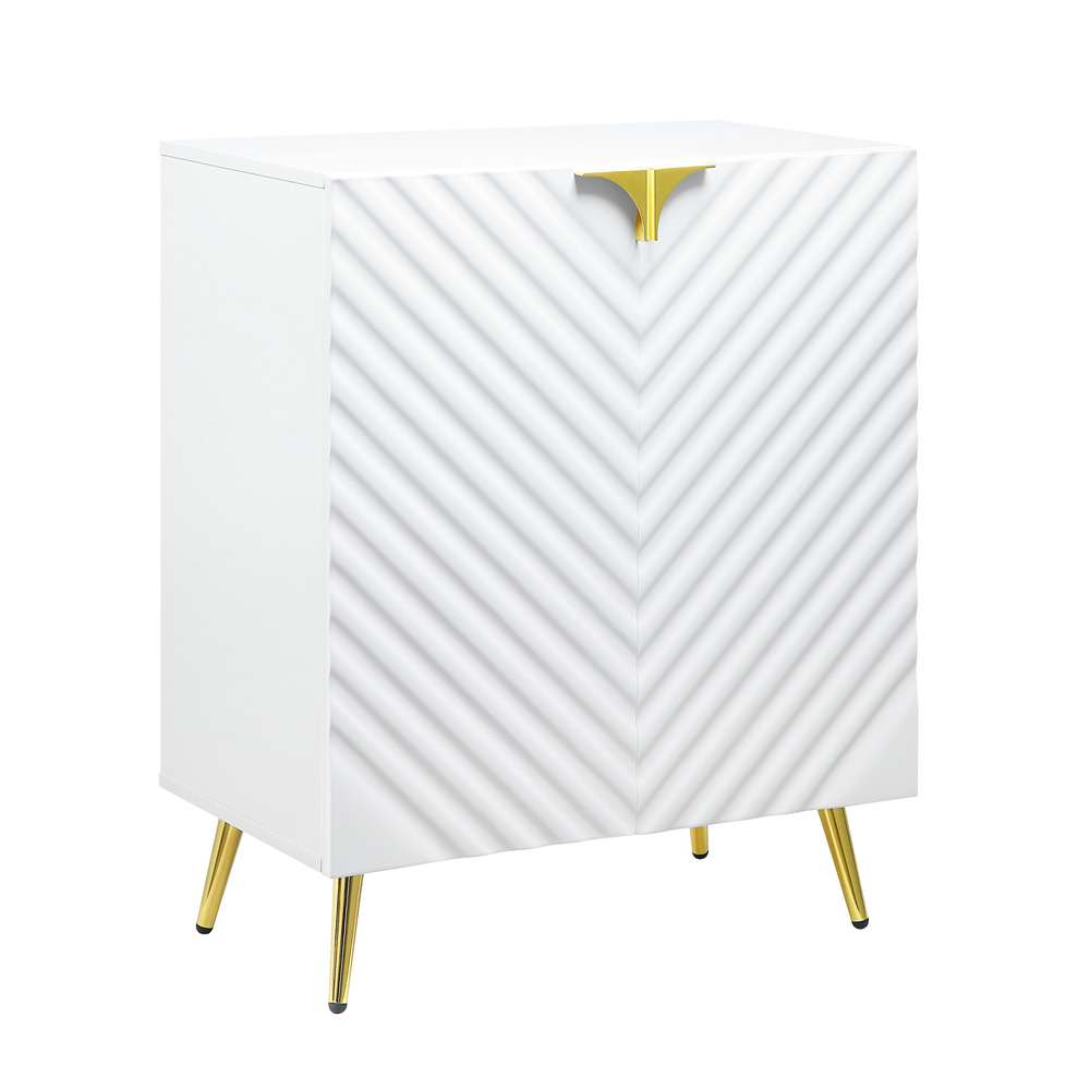 ACME Furniture - Gaines Console Table - White High Gloss - AC01141 veiw 2