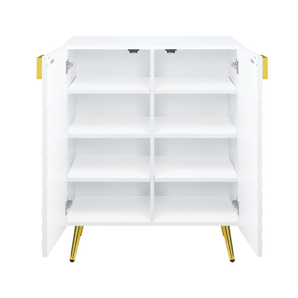 ACME Furniture - Gaines Console Table - White High Gloss - AC01141 veiw 4