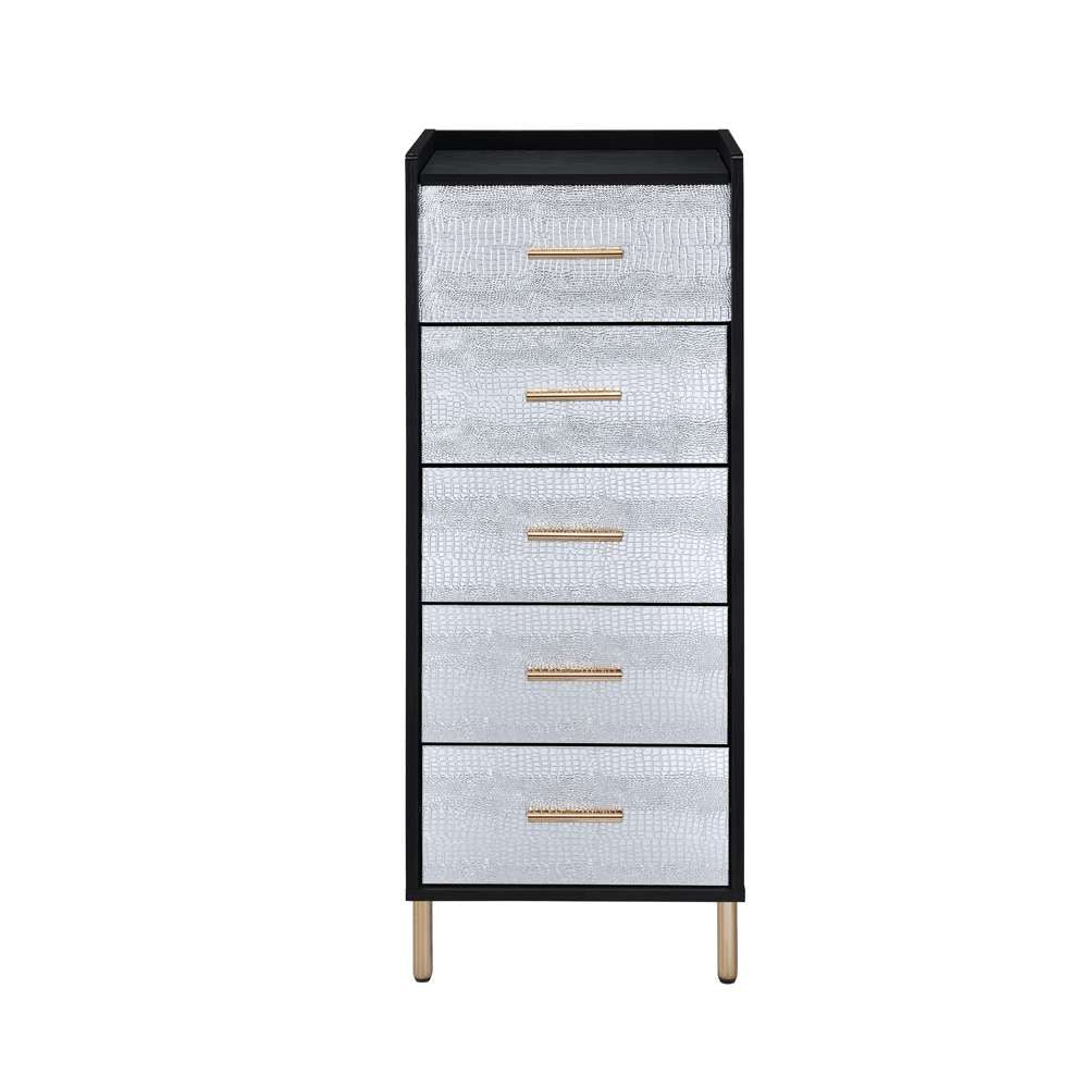 ACME Furniture - Myles Jewelry Armoire - Black - Silver & Gold - AC01167 veiw 3