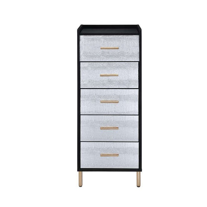 ACME Furniture - Myles Jewelry Armoire - Black - Silver & Gold - AC01167 veiw 3