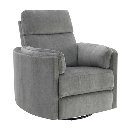 ACME Furniture - Sagen Glider Recliner w/Swivel - Charcoal Chenille - LV01879 veiw 2