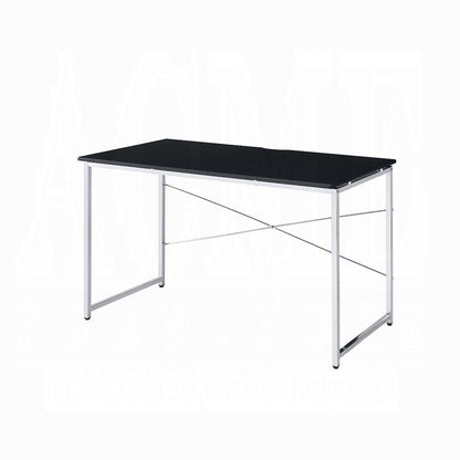 ACME Furniture - Tennos Vanity Desk - Black & Chrome - AC00904 view 1