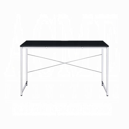 ACME Furniture - Tennos Vanity Desk - Black & Chrome - AC00904 view 2