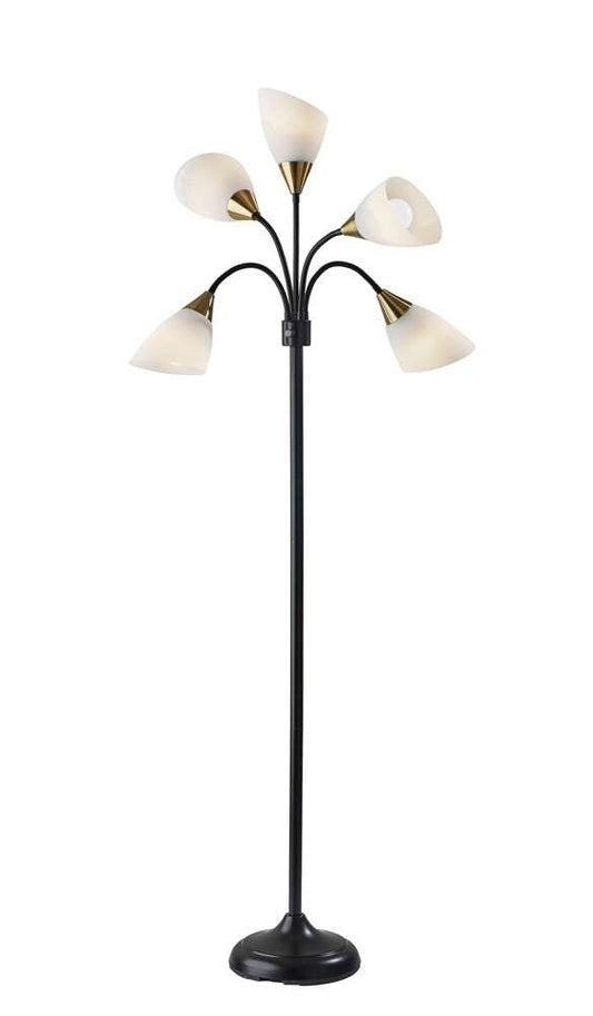 Adesso Home - 5 Light Floor Lamp - 7205-01 veiw 1