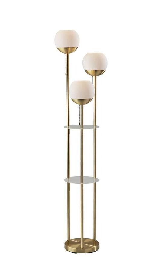Adesso Home - Bianca Shelf Floor Lamp - 4023-21 veiw 1
