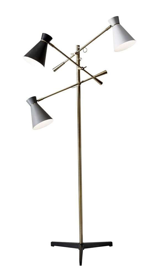Adesso Home - Lyle 3-Arm Floor Lamp - 3282-21 veiw 1