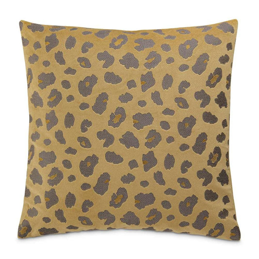 AICO by Michael Amini - Explorer Huntley 22in Square Throw Pillow - Antique - BCS-DP22-HNTLY-ANT veiw 1