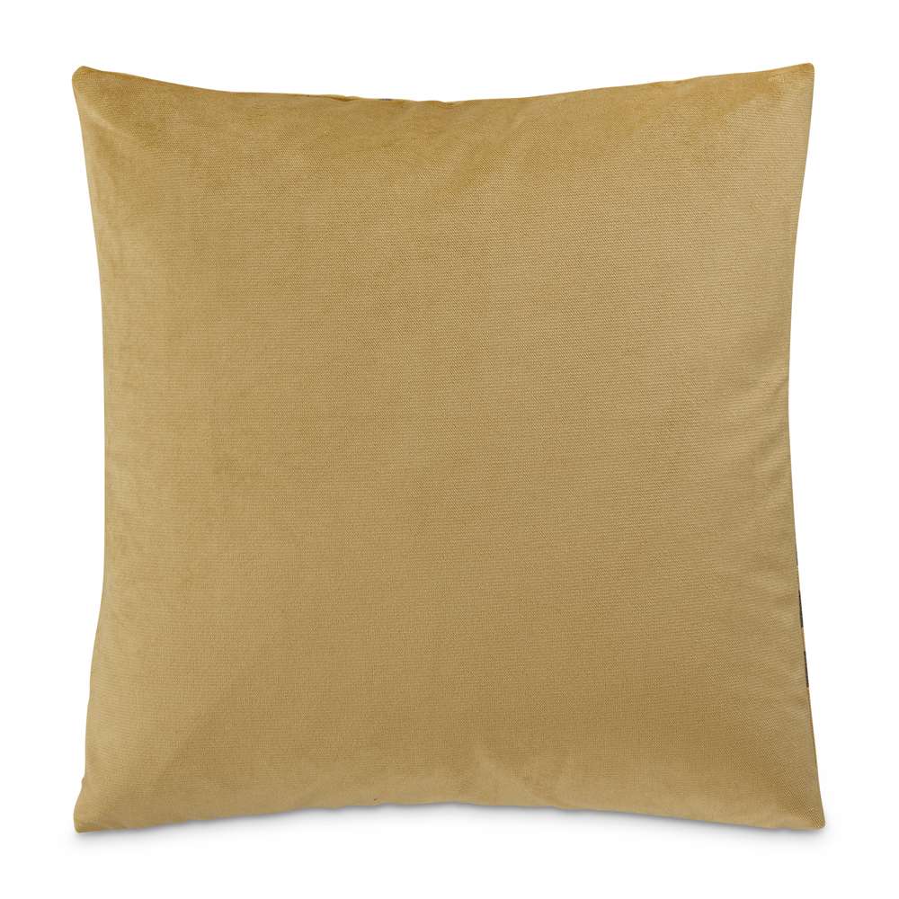 AICO by Michael Amini - Explorer Huntley 22in Square Throw Pillow - Antique - BCS-DP22-HNTLY-ANT veiw 2