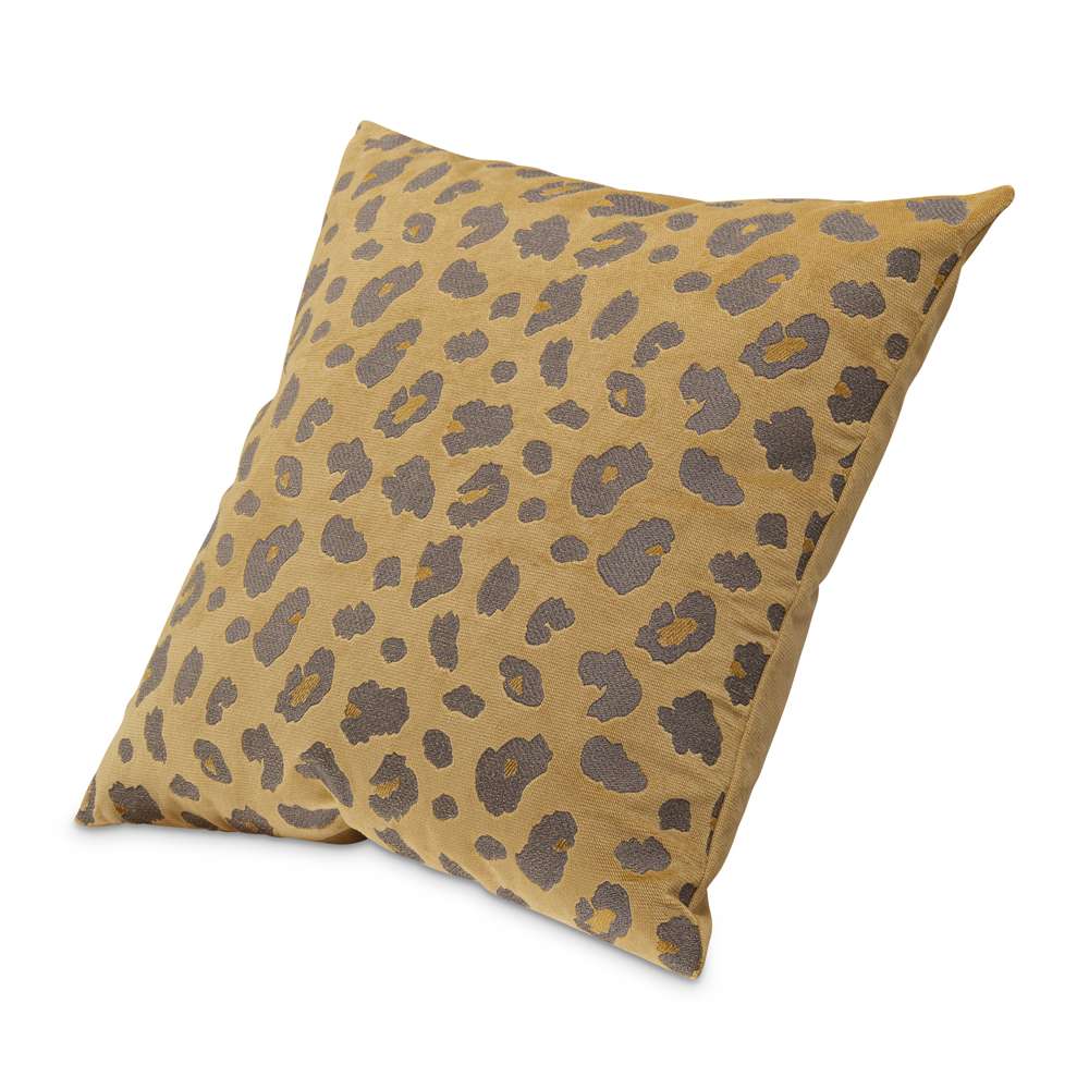 AICO by Michael Amini - Explorer Huntley 22in Square Throw Pillow - Antique - BCS-DP22-HNTLY-ANT veiw 3