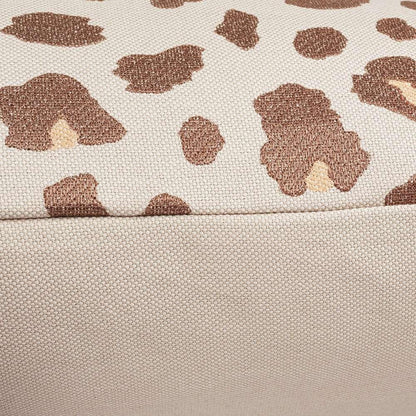 AICO by Michael Amini - Explorer Juno 22in Square Throw Pillow - Mushroom - BCS-DP22-JUNO-MSH veiw 4